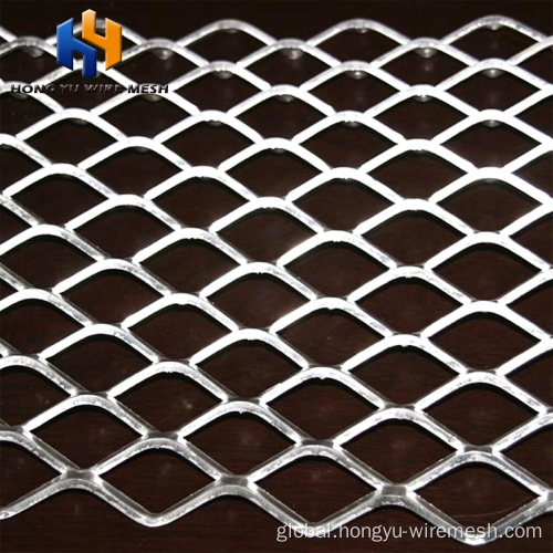 China honeycomb decorative expanded wire mesh aluminium for sale Manufactory